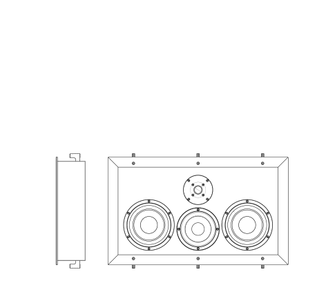 Lyngdorf D-60 C technical drawing visual