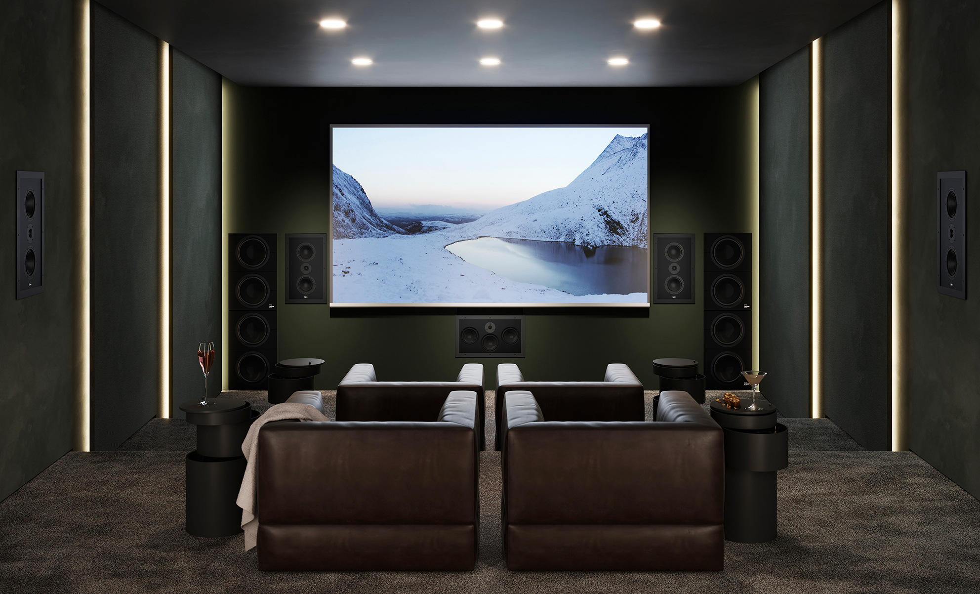 Lyngdorf D-60 custom installation setup