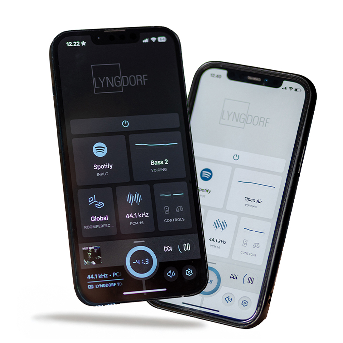 My Lyngdorf App Interface