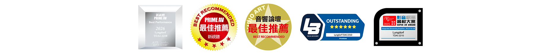 TDAI-2210 Awards